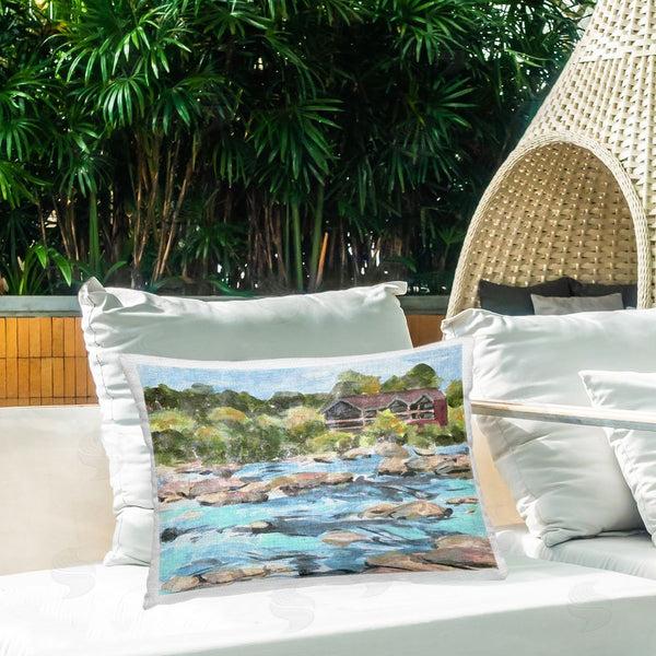 Stupell Industries Melissa Wang | Rocky River Landscape