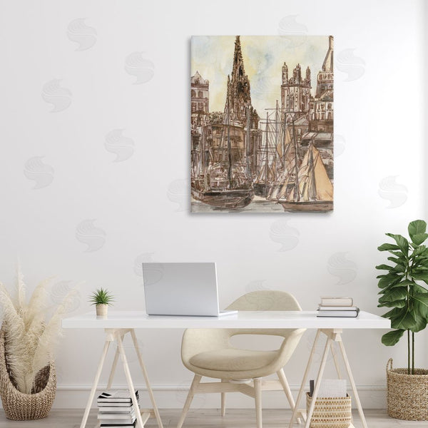 Stupell Industries Melissa Wang | Salted Remnants Harbor