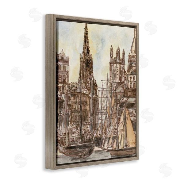 Stupell Industries Melissa Wang | Salted Remnants Harbor