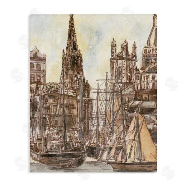 stupell industries Melissa Wang | Salted Remnants Harbor