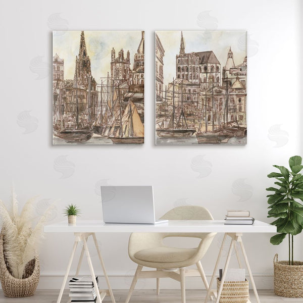 Stupell Industries Melissa Wang | Salted Remnants Pier Wall Art