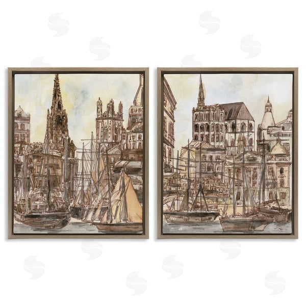 Stupell Industries Melissa Wang | Salted Remnants Pier Wall Art