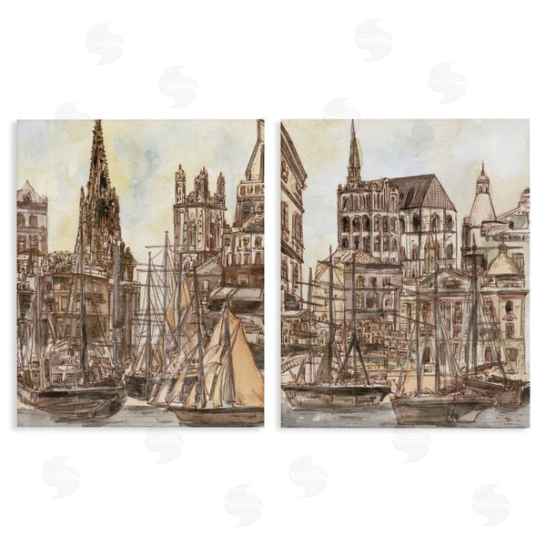 stupell industries Melissa Wang | Salted Remnants Pier Wall Art