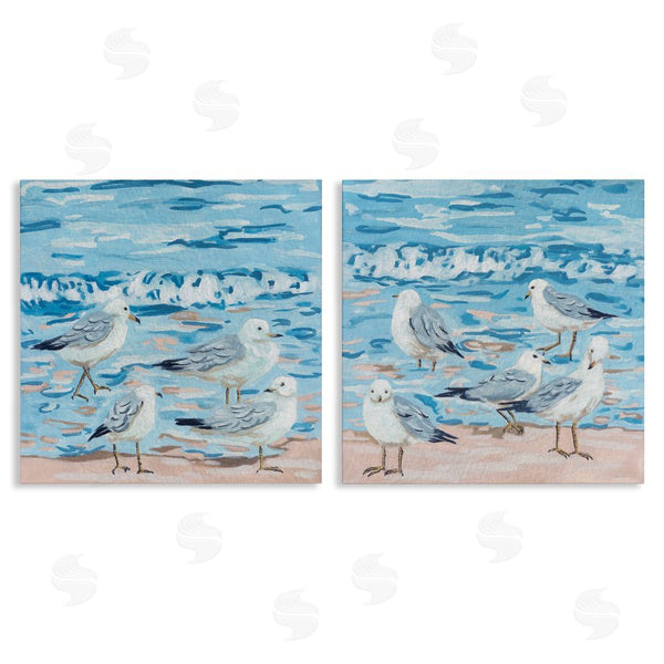 stupell industries Melissa Wang | Sandpipers on Shore Painting Wall Art