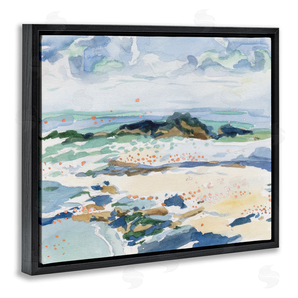 Stupell Industries Melissa Wang | Shoreline Dreams Abstraction