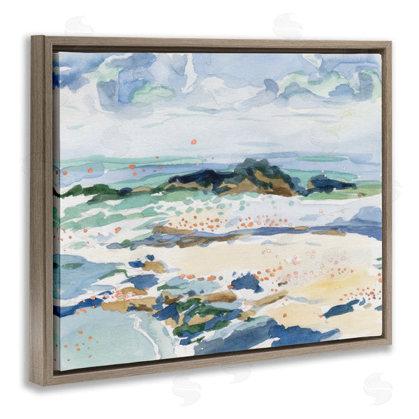 Stupell Industries Melissa Wang | Shoreline Dreams Abstraction