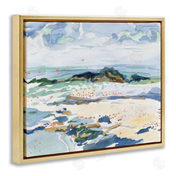 Stupell Industries Melissa Wang | Shoreline Dreams Abstraction