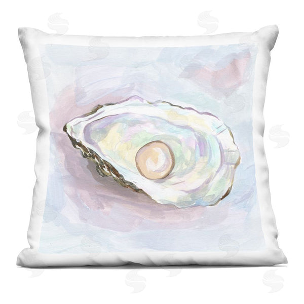 stupell industries Melissa Wang | Silent Opal Oyster Throw Pillow
