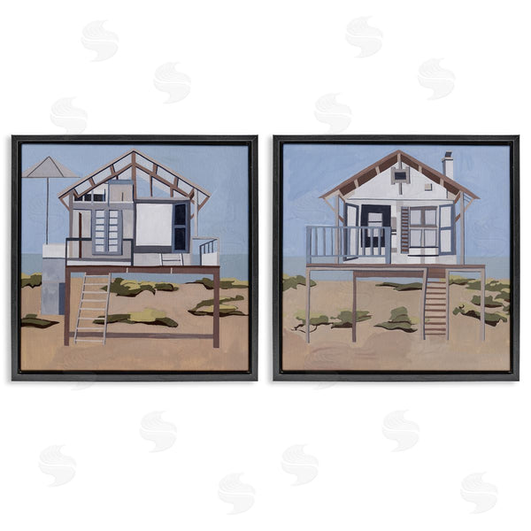 Stupell Industries Melissa Wang | Silent Shore Beach Houses