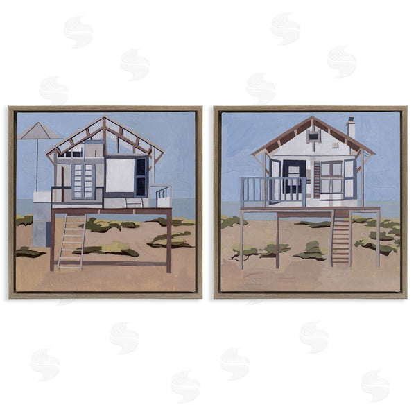 Stupell Industries Melissa Wang | Silent Shore Beach Houses