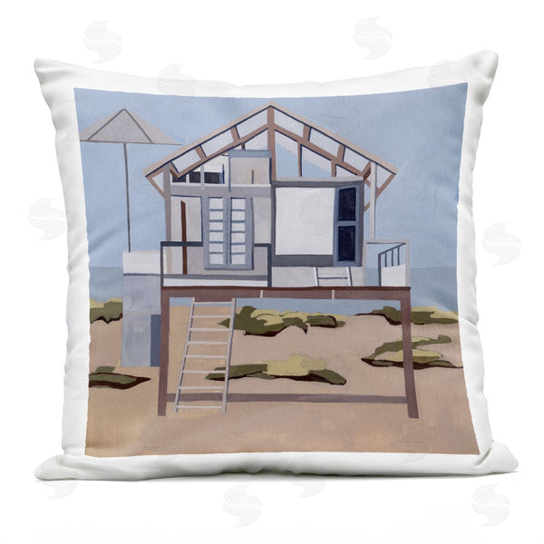 Stupell Industries Melissa Wang | Silent Shores Cabin Printed Throw Pillow