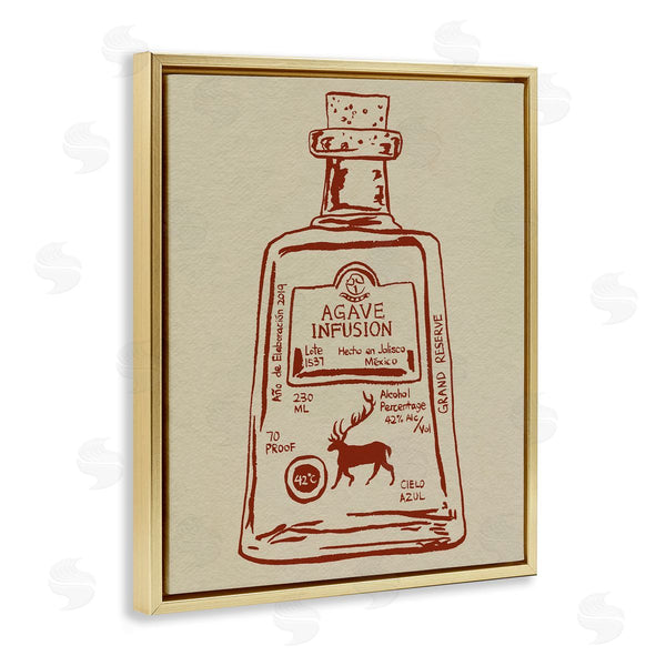 Stupell Industries Melissa Wang | Simple Liquor Essence