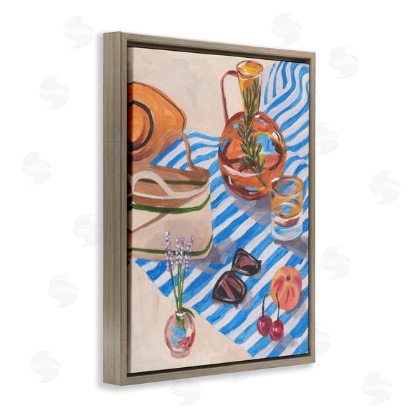 Stupell Industries Melissa Wang | Tangerine Tides Beach Picnic