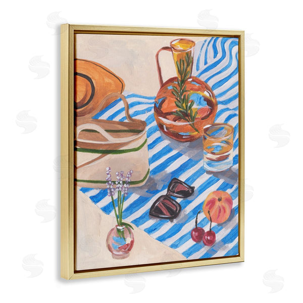 Stupell Industries Melissa Wang | Tangerine Tides Beach Picnic