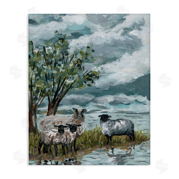 stupell industries Melissa Wang | Traditional Sheep View