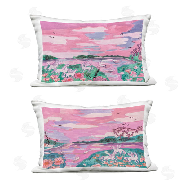 Stupell Industries Melissa Wang | Unicorn Nature Whimsy