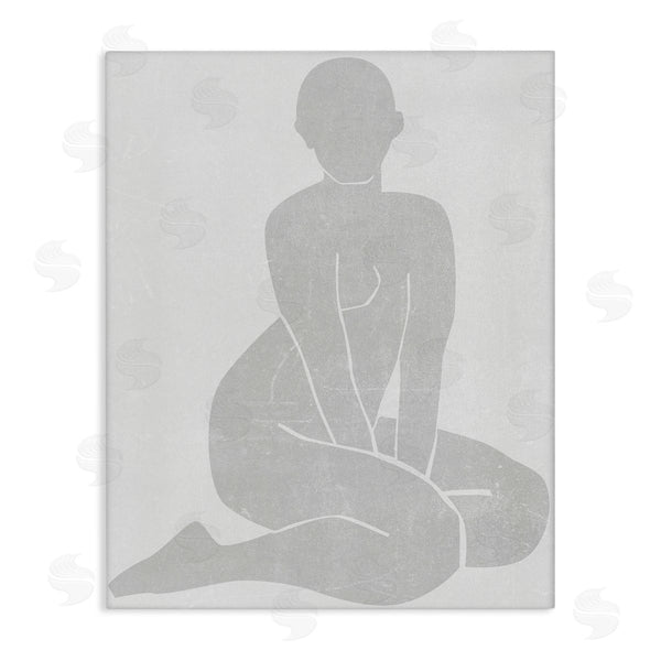 stupell industries Melissa Wang | Veiled Nude Contour