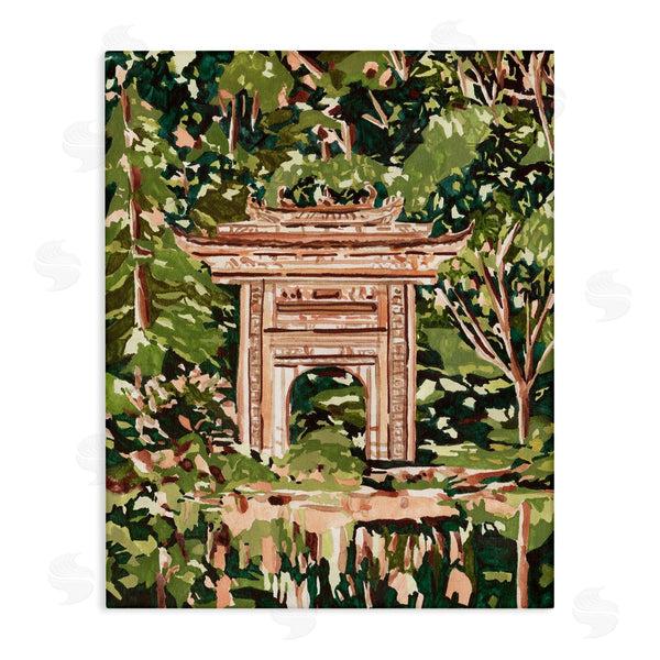 stupell industries Melissa Wang | Veiled Sanctuary Gate