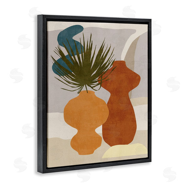 Stupell Industries Melissa Wang | Western Abstract Vases Brown Orange Green Wall Art