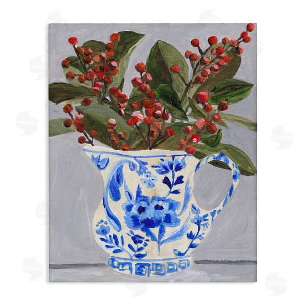 stupell industries Melissa Wang | Winter Heirloom Bouquet Wall Art
