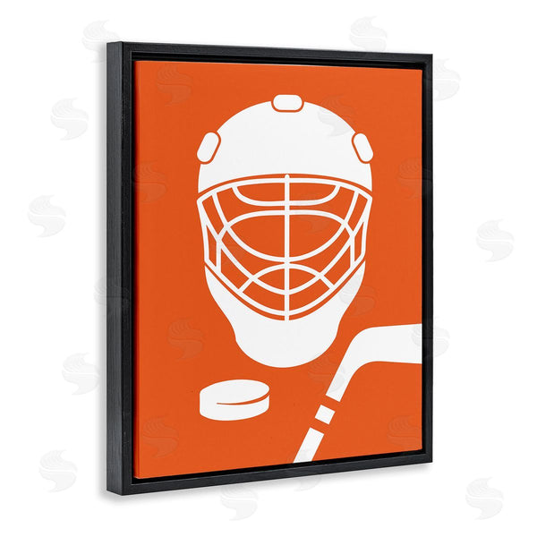 Stupell Industries Melody Hogan | Minimal Ice Hockey Gear Wall Art