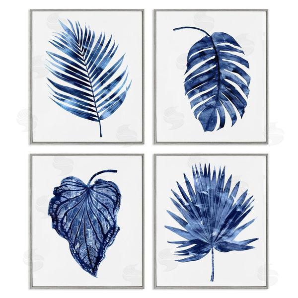 Stupell Industries Melonie Miller | Varied Leaves Simple Botanical Plant Wall Art