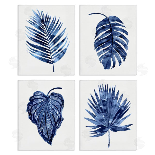 stupell industries Melonie Miller | Varied Leaves Simple Botanical Plant Wall Art