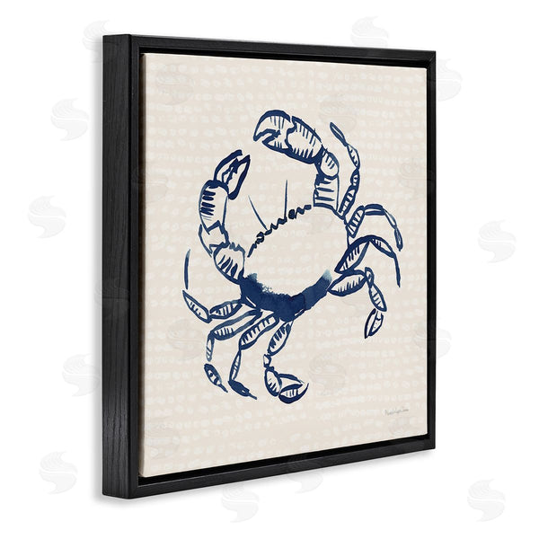 Stupell Industries Mercedes Lopez Charro | Aquatic Crab On Beige