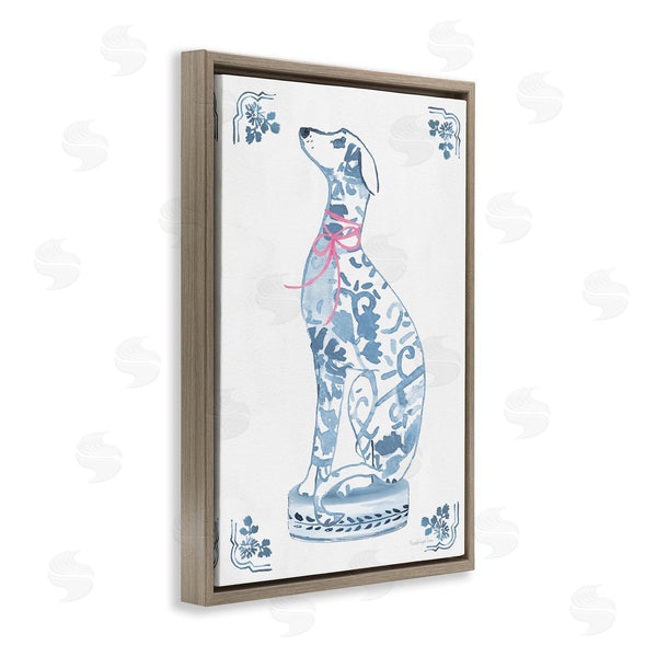 Stupell Industries Mercedes Lopez Charro | Chinoiserie Dog Sculpture
