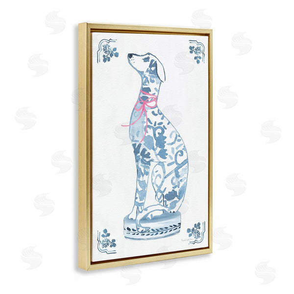 Stupell Industries Mercedes Lopez Charro | Chinoiserie Dog Sculpture