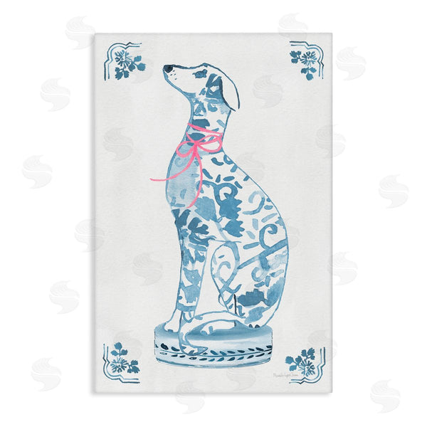 stupell industries Mercedes Lopez Charro | Chinoiserie Dog Sculpture