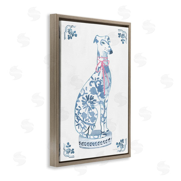 Stupell Industries Mercedes Lopez Charro | Chinoiserie Dog Statue