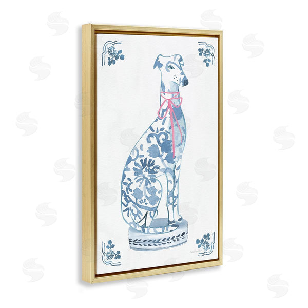 Stupell Industries Mercedes Lopez Charro | Chinoiserie Dog Statue