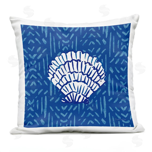 Stupell Industries Mercedes Lopez Charro | Coastal White Printed Throw Pillow
