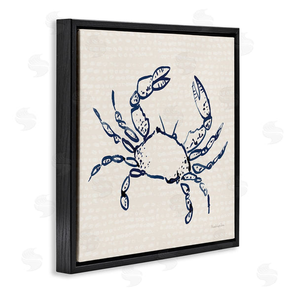 Stupell Industries Mercedes Lopez Charro | Crab With Dotted Background