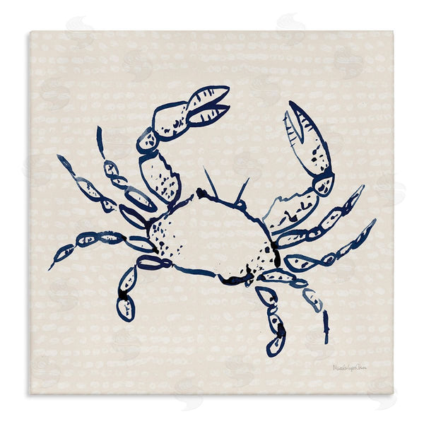 stupell industries Mercedes Lopez Charro | Crab with Dotted Background