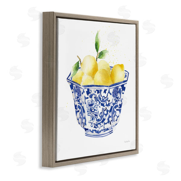 Stupell Industries Mercedes Lopez Charro | Elegant Bowl Of Lemons Wall Art