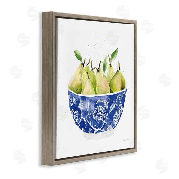 Stupell Industries Mercedes Lopez Charro | Elegant Bowl Of Pears Wall Art