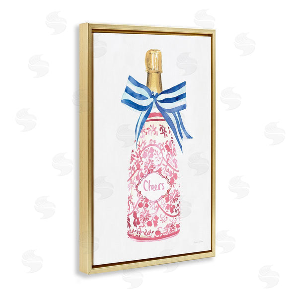 Stupell Industries Mercedes Lopez Charro | Flirty Champagne Cheers