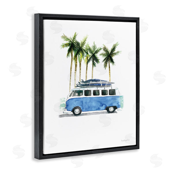 Stupell Industries Mercedes Lopez Charro | Summer Minibus Vacation Wall Art