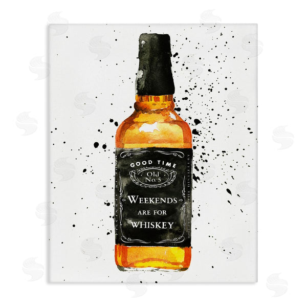 stupell industries Mercedes Lopez Charro | Weekends Are For Whiskey Wall Art