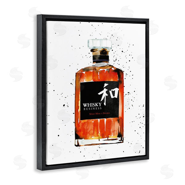 Stupell Industries Mercedes Lopez Charro | Whisky Business Quote Wall Art