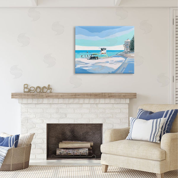 Stupell Industries Meredith Howse | Blue & White Beach Wall Art