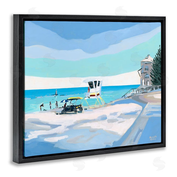 Stupell Industries Meredith Howse | Blue & White Beach Wall Art