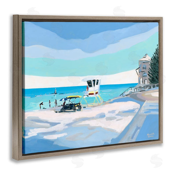 Stupell Industries Meredith Howse | Blue & White Beach Wall Art