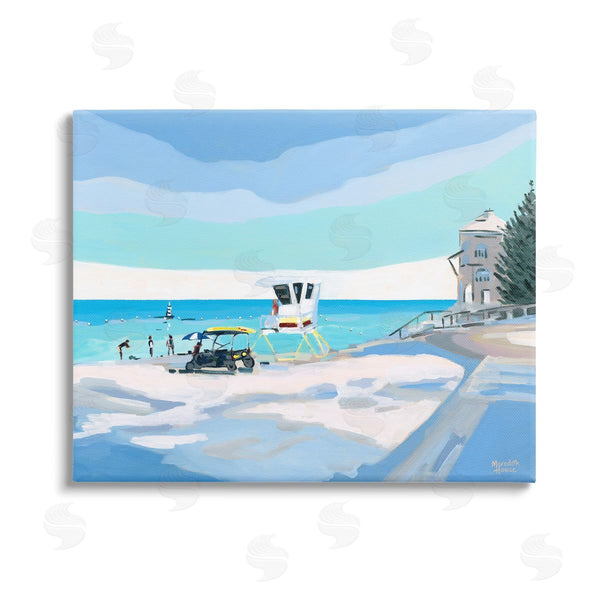stupell industries Meredith Howse | Blue & White Beach Wall Art