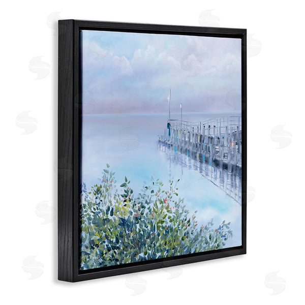 Stupell Industries Meredith Howse | Foggy Harbor Dock