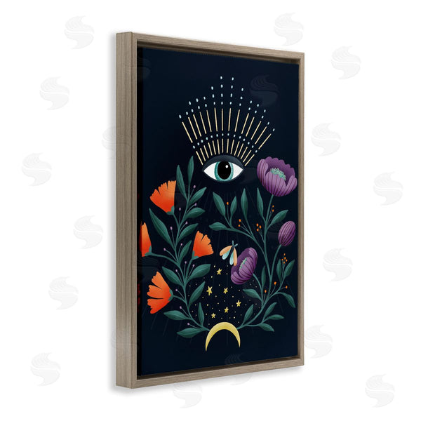 Stupell Industries Metka Hiti | Mystical Floral Evil Eye