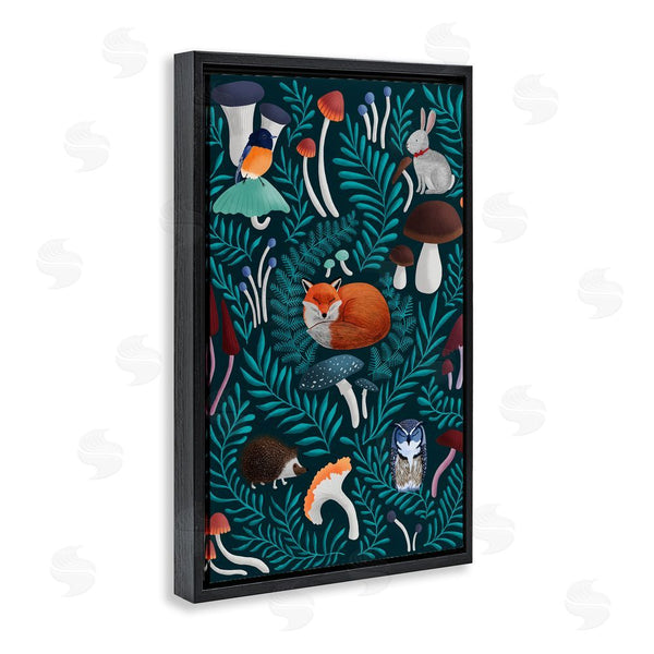 Stupell Industries Metka Hiti | Woodland Animals & Botanical Sprigs Wall Art