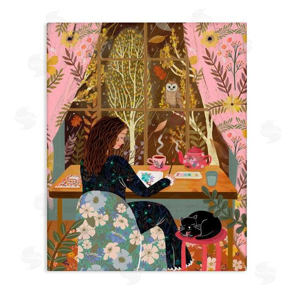 stupell industries Mia Charro | Autumn Window Relaxing View Wall Art